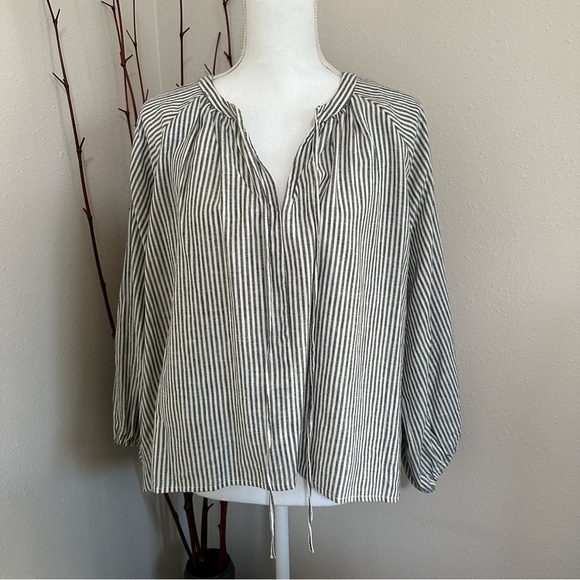 a new day Tops - Bohemian striped shirt